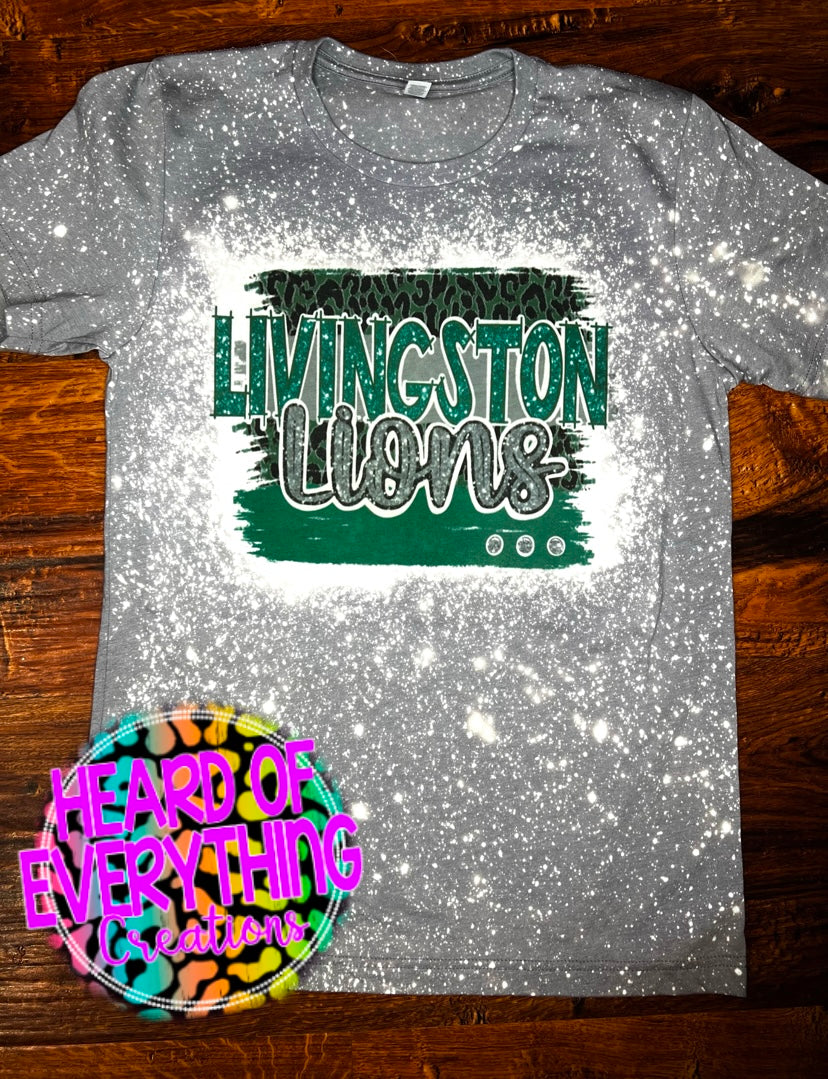 Livingston Lions Retro Sun Sweatshirt